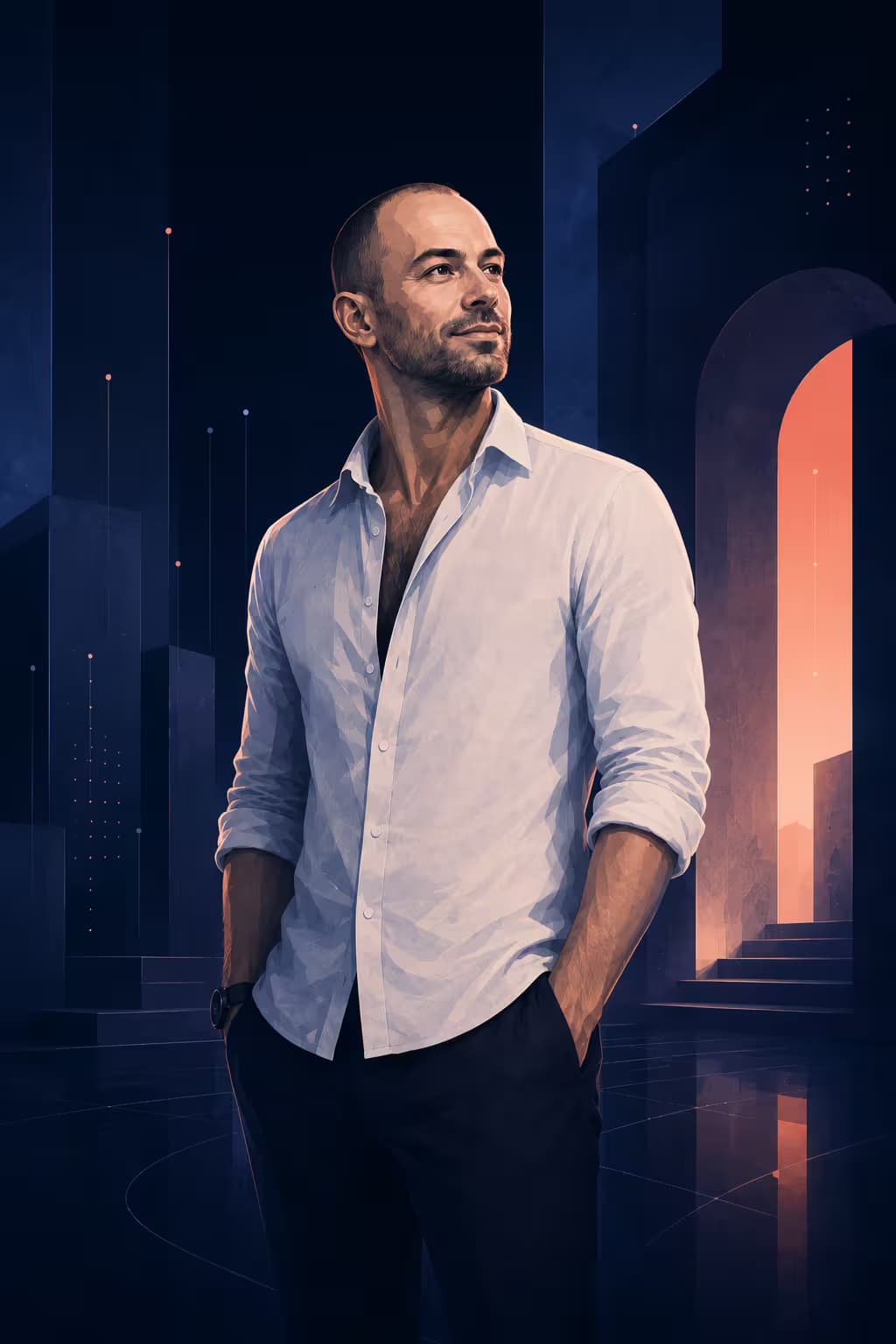 Michael Shlayen, founder of Blockchain Headhunter